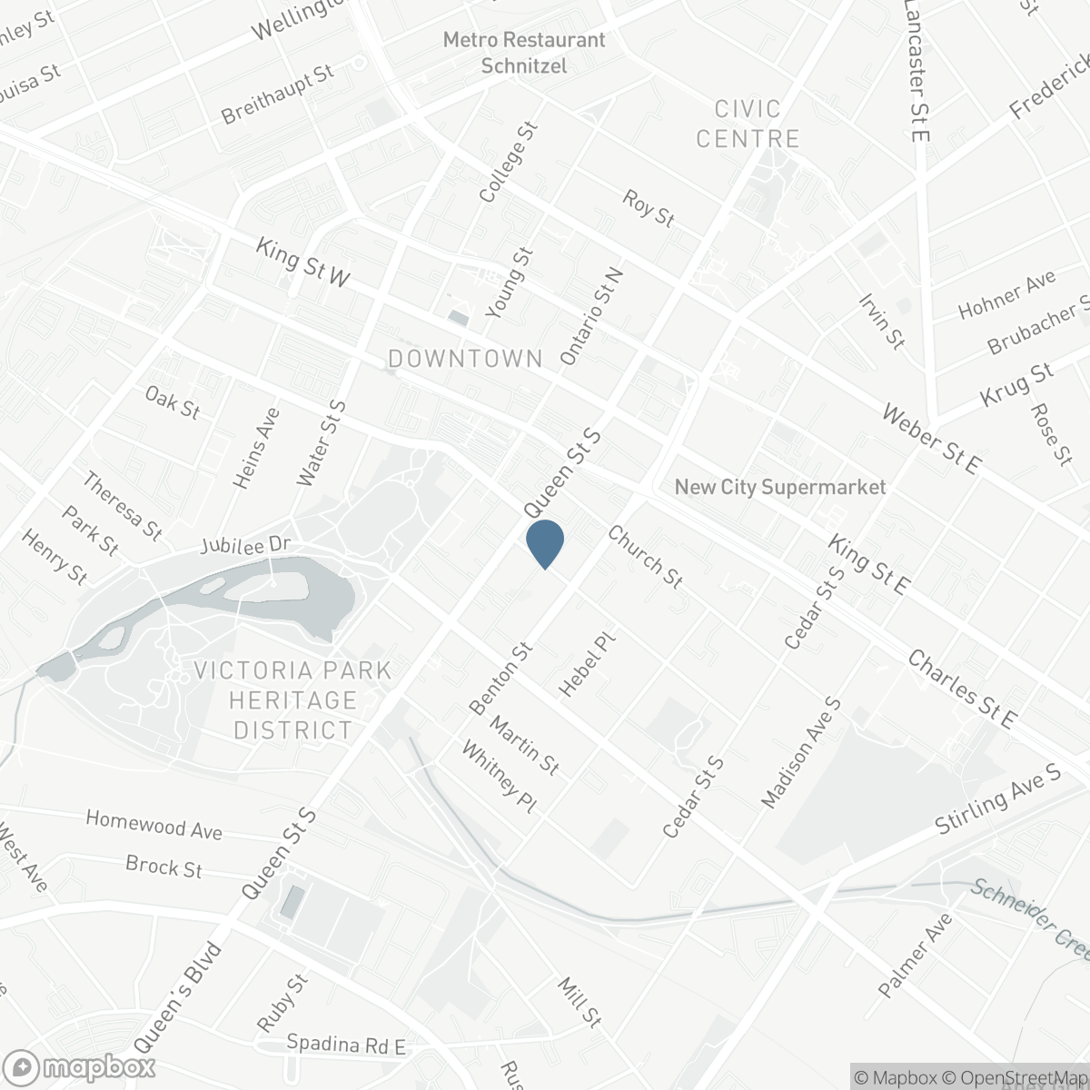 20 ST GEORGE Street Unit# 507, Kitchener, Ontario N2G 2S7